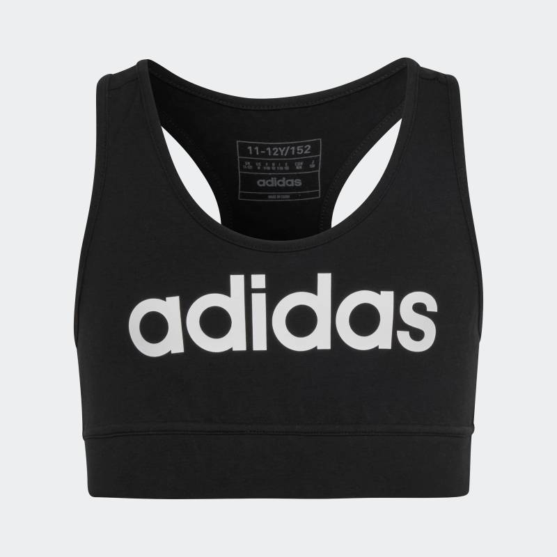 adidas Sportswear Sport-BH »ESSENTIALS LINEAR LOGO COTTON BUSTIER« von adidas Sportswear