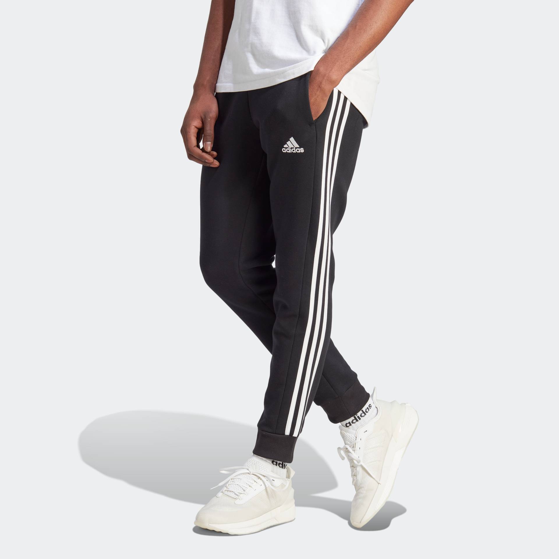 adidas Sportswear Sporthose »M 3S FL TC PT«, (1 tlg.), Jogginghose aus Baumwollmix von adidas Sportswear