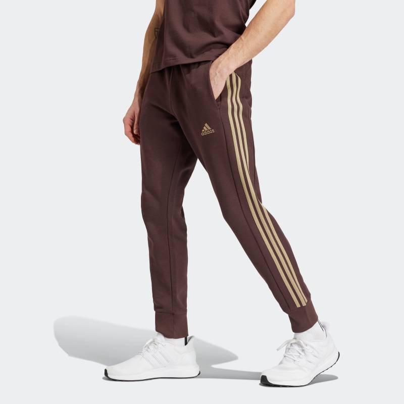 adidas Sportswear Sporthose »ESSENTIALS FRENCH TERRY TAPERED CUFF 3STREIFEN HOSE«, (1 tlg.) von adidas Sportswear