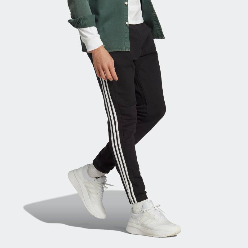 adidas Sportswear Sporthose »ESSENTIALS FRENCH TERRY TAPERED ELASTIC CUFF 3STREIFEN HOSE«, (1 tlg.) von adidas Sportswear