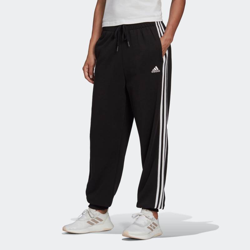 adidas Sportswear Sporthose »ESSENTIALS STUDIO LOUNGE 3-STREIFEN HOSE«, (1 tlg.) von adidas Sportswear