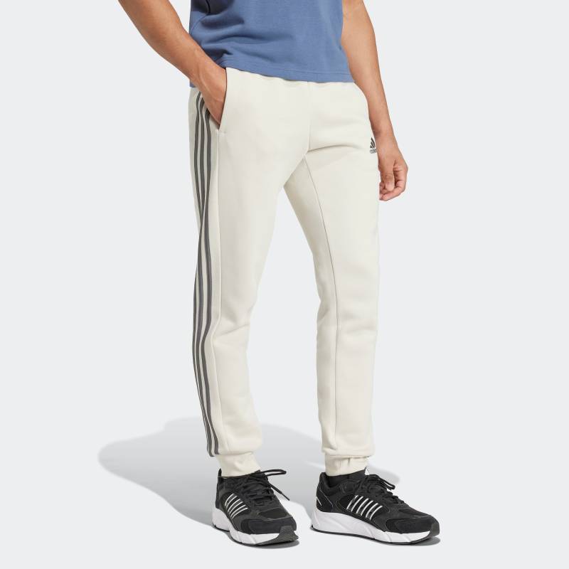 adidas Sportswear Sporthose »ESSENTIALS 3STREIFEN TAPERED CUFF HOSE«, (1 tlg.), Jogginghose aus Baumwollmix von adidas Sportswear