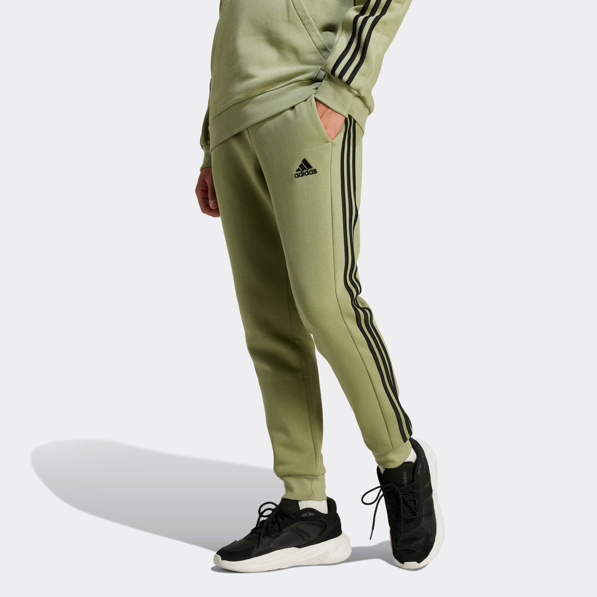 adidas Sportswear Sporthose »M 3S FL TC PT«, (1 tlg.), Jogginghose aus Baumwollmix von adidas Sportswear