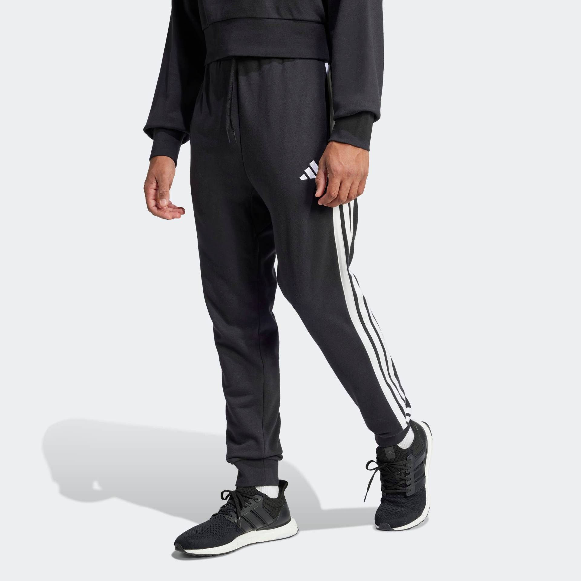 adidas Sportswear Sporthose »M 3S FT TC PT«, (1 tlg.), Jogginghose aus weichem French Terry Material von adidas Sportswear