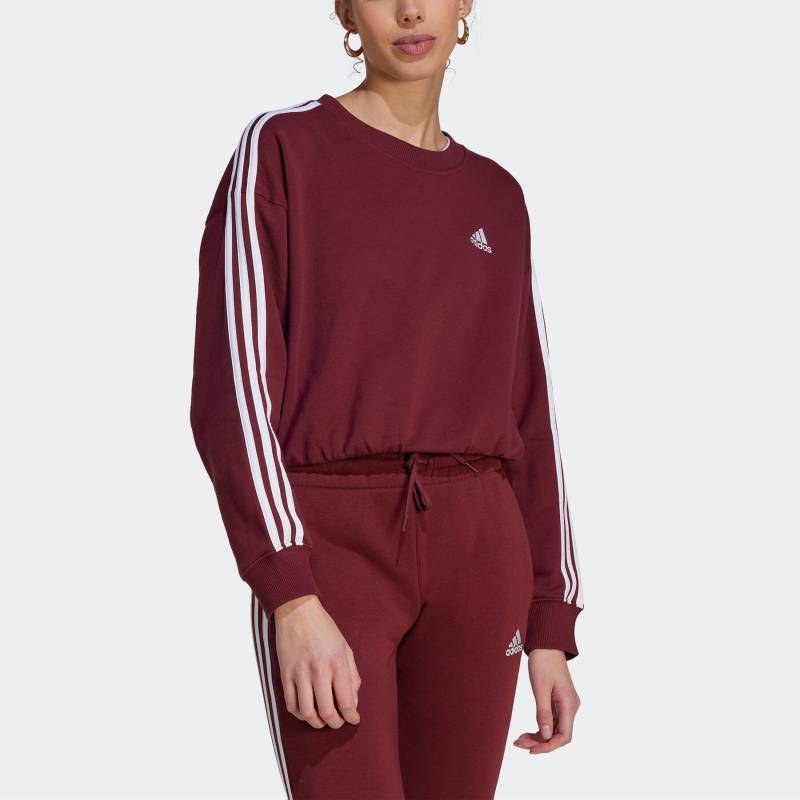 adidas Sportswear Sweatshirt »ESSENTIALS 3-STREIFEN CROP« von adidas Sportswear