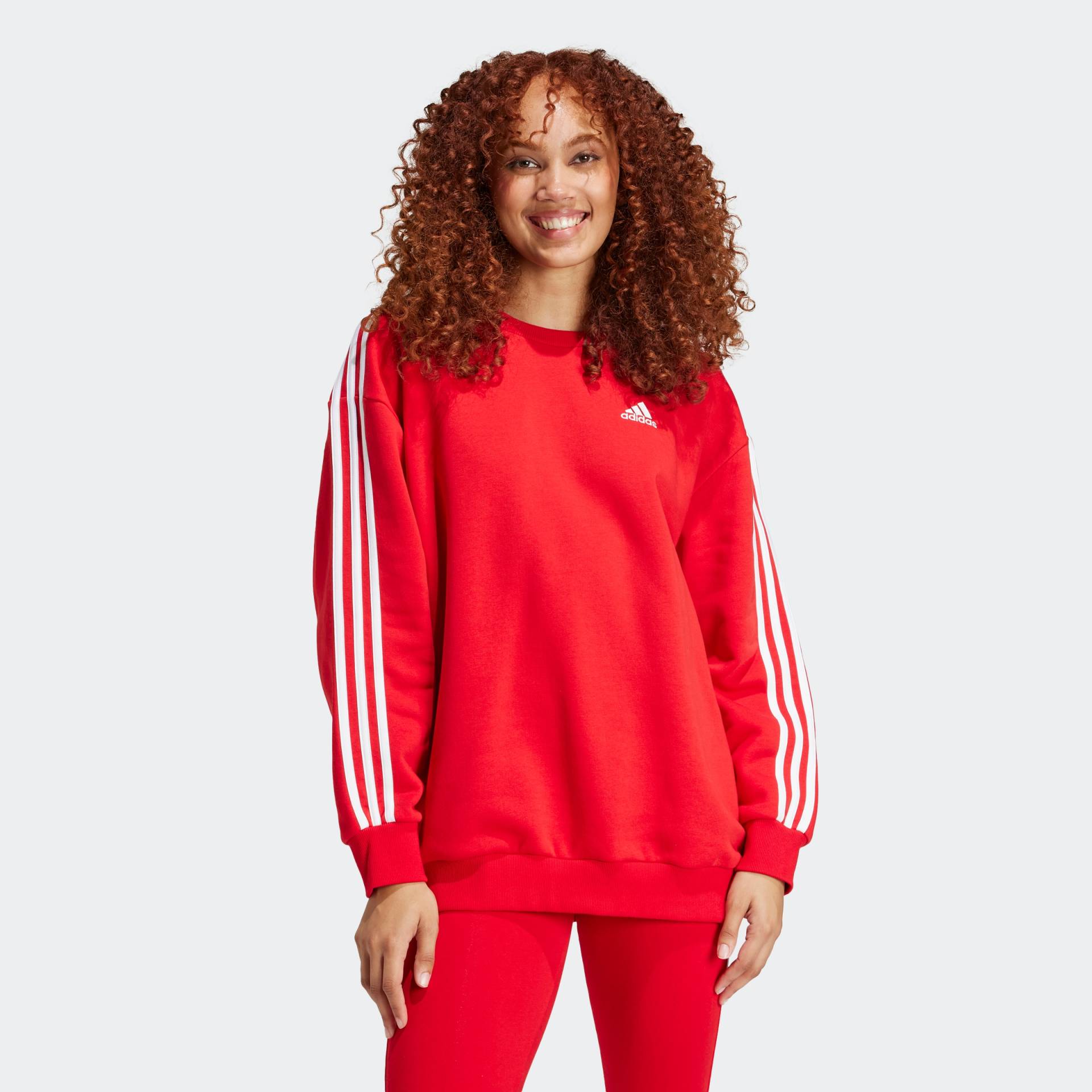 adidas Sportswear Sweatshirt »ESSENTIALS 3-STREIFEN OVERSIZED« von adidas Sportswear