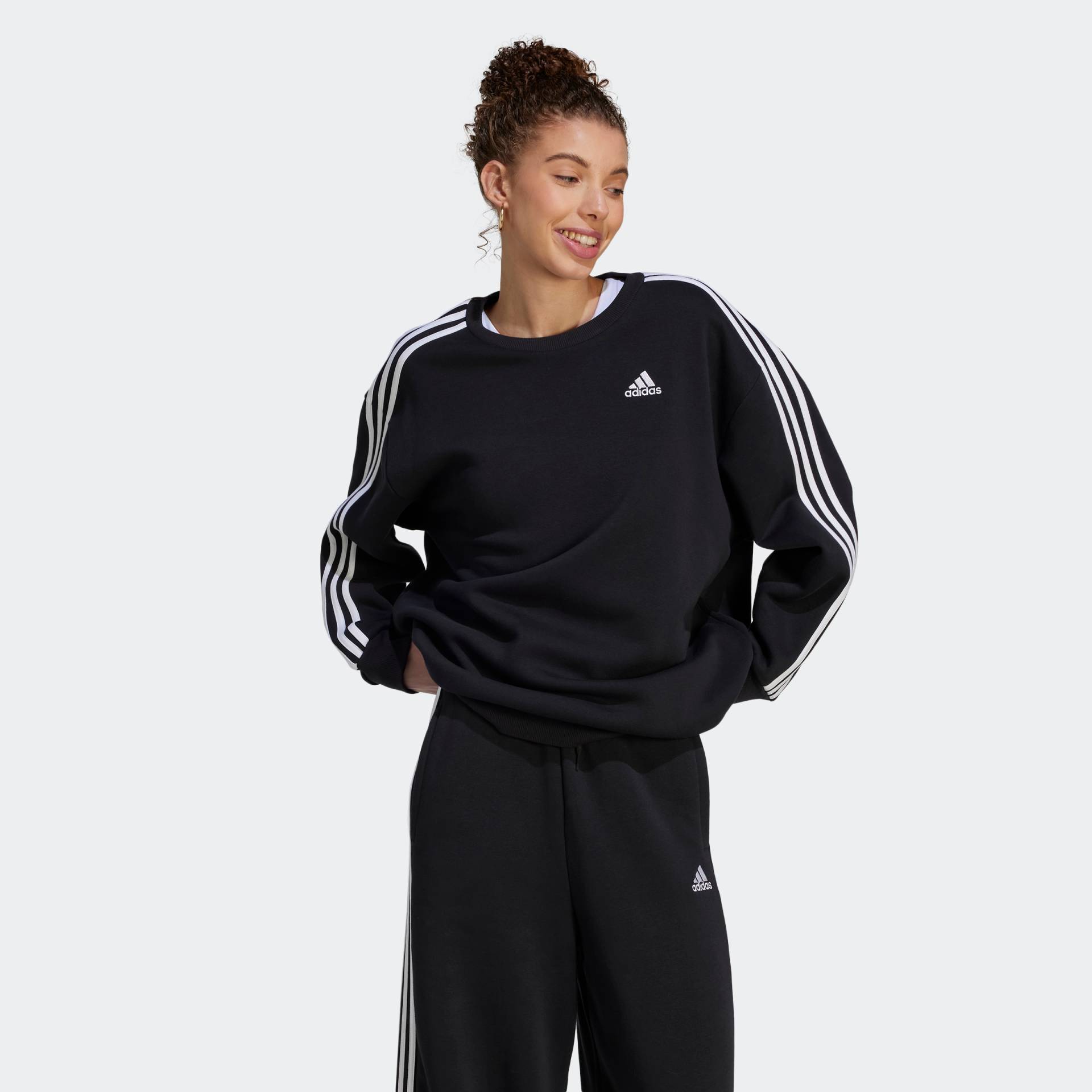 adidas Sportswear Sweatshirt »ESSENTIALS 3-STREIFEN OVERSIZED« von adidas Sportswear