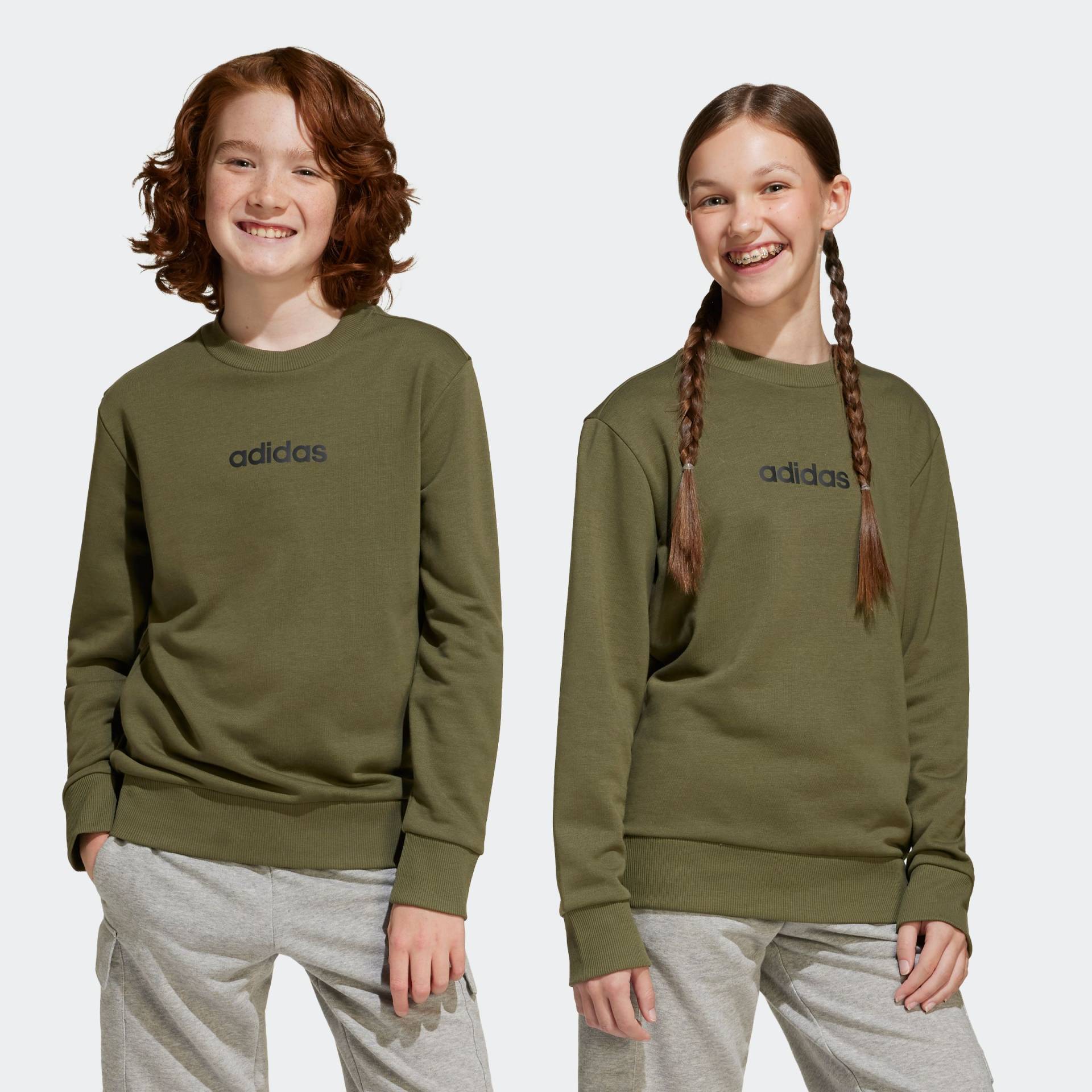 adidas Sportswear Sweatshirt »J LIN FT CREW« adidas Sportswear Sweatshirt »J LIN FT CREW« von adidas Sportswear