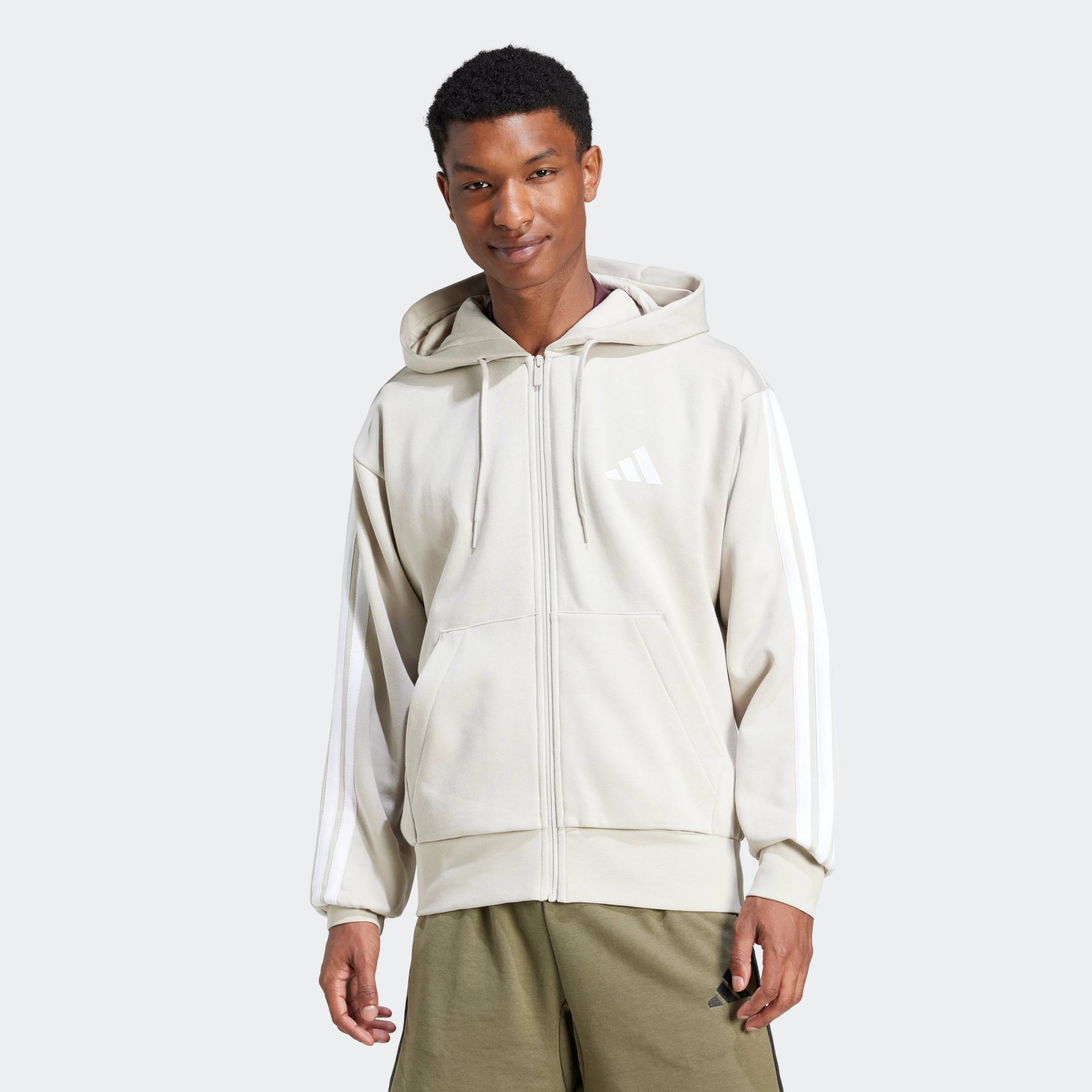 adidas Sportswear Sweatshirt »M 3S FL FZ HD« von adidas Sportswear