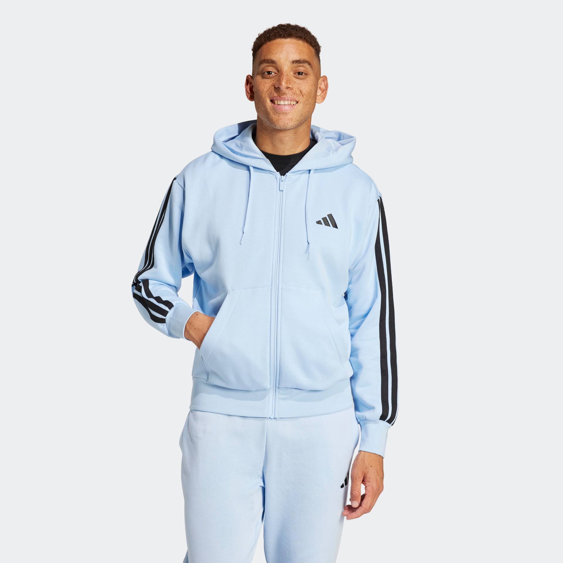 adidas Sportswear Sweatshirt »M 3S FL FZ HD« von adidas Sportswear