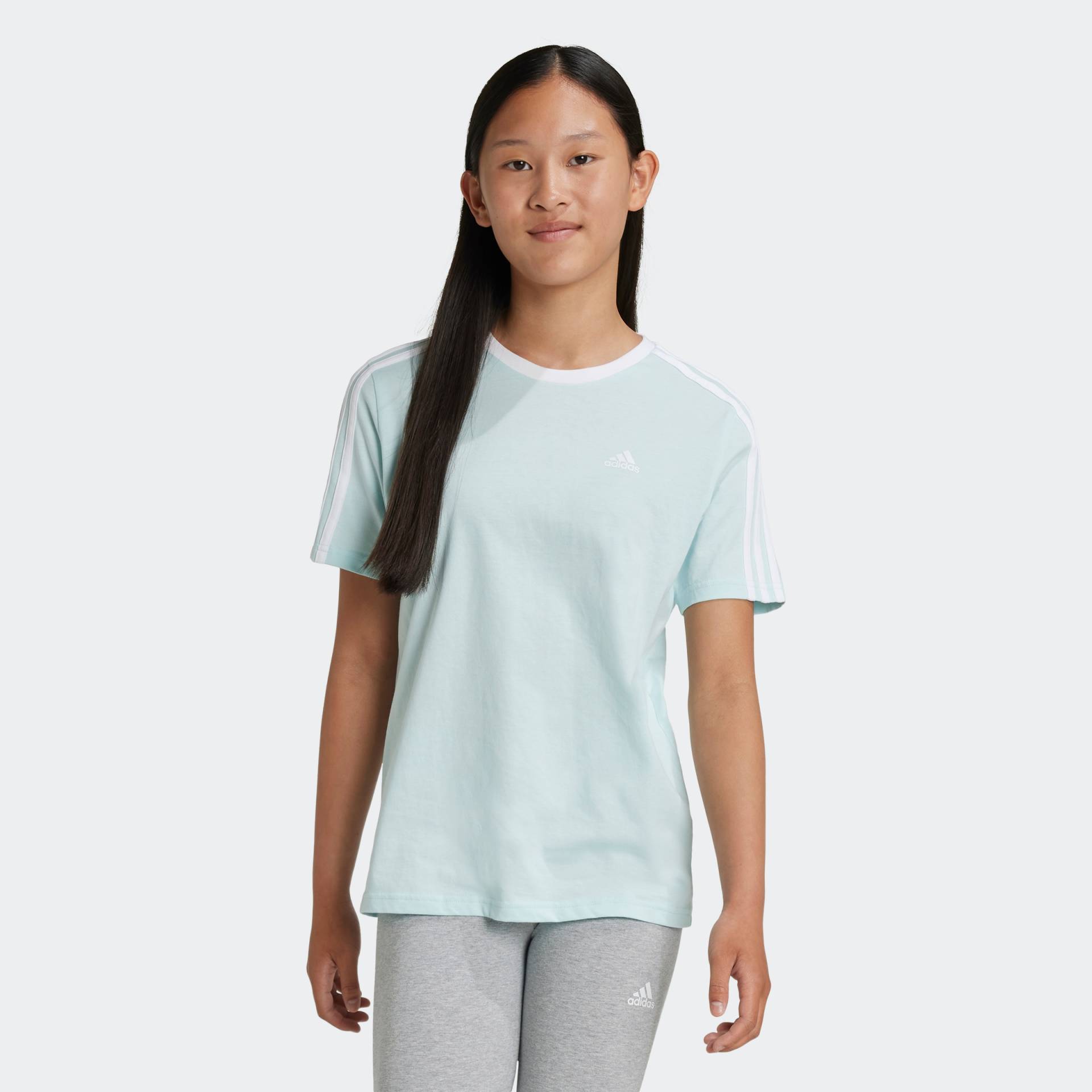 adidas Sportswear T-Shirt »ESSENTIALS 3-STREIFEN COTTON LOOSE FIT BOYFRIEND« von adidas Sportswear