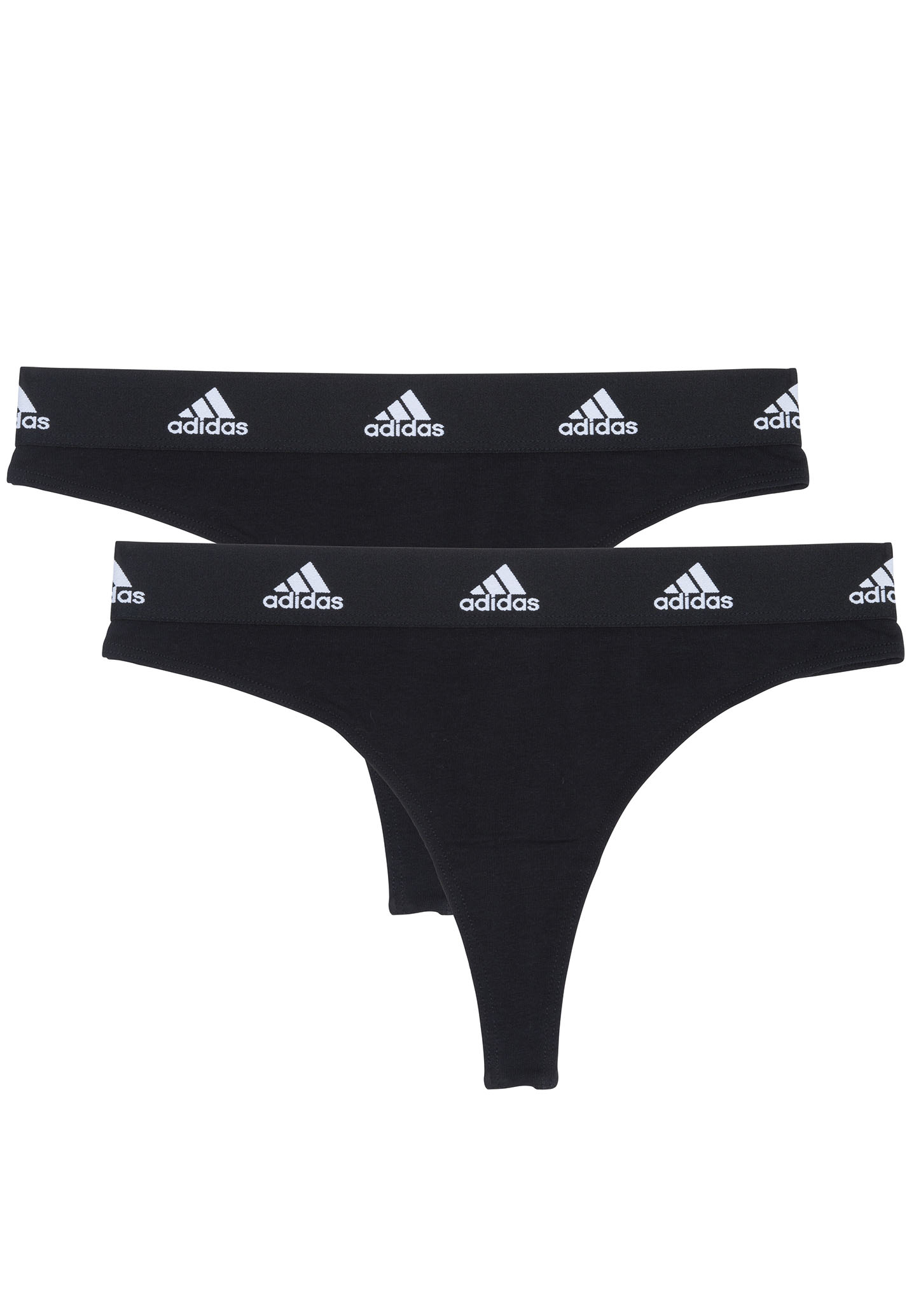 adidas Sportswear Tanga »"Cotton Logo"«, (2er-Pack), mit weichem Tragegefühl von adidas Sportswear