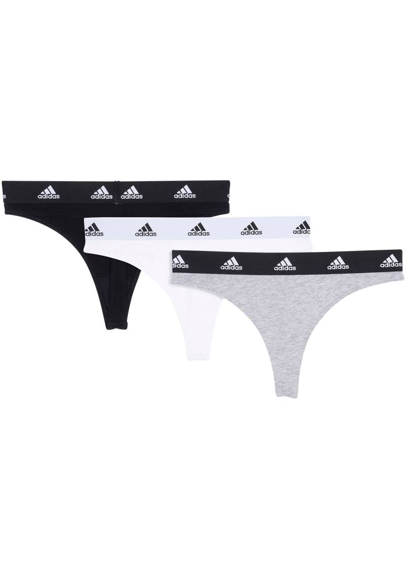 adidas Sportswear Tanga »"Sport Active Comfort Cotton"«, (3er Pack), mit Real Cool Cotton-Technologie von adidas Sportswear