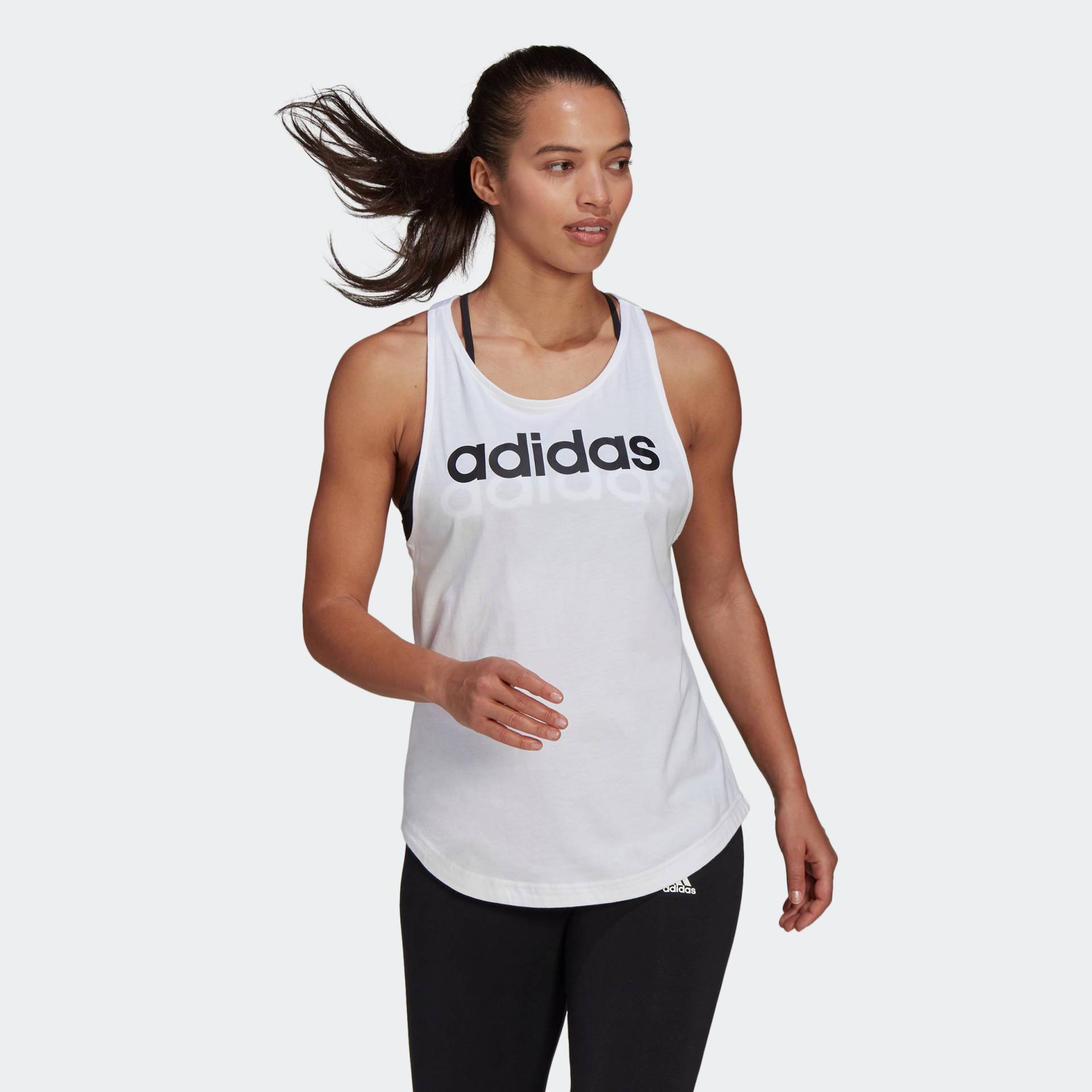 adidas Sportswear Tanktop »LOUNGEWEAR ESSENTIALS LOOSE LOGO« von adidas Sportswear