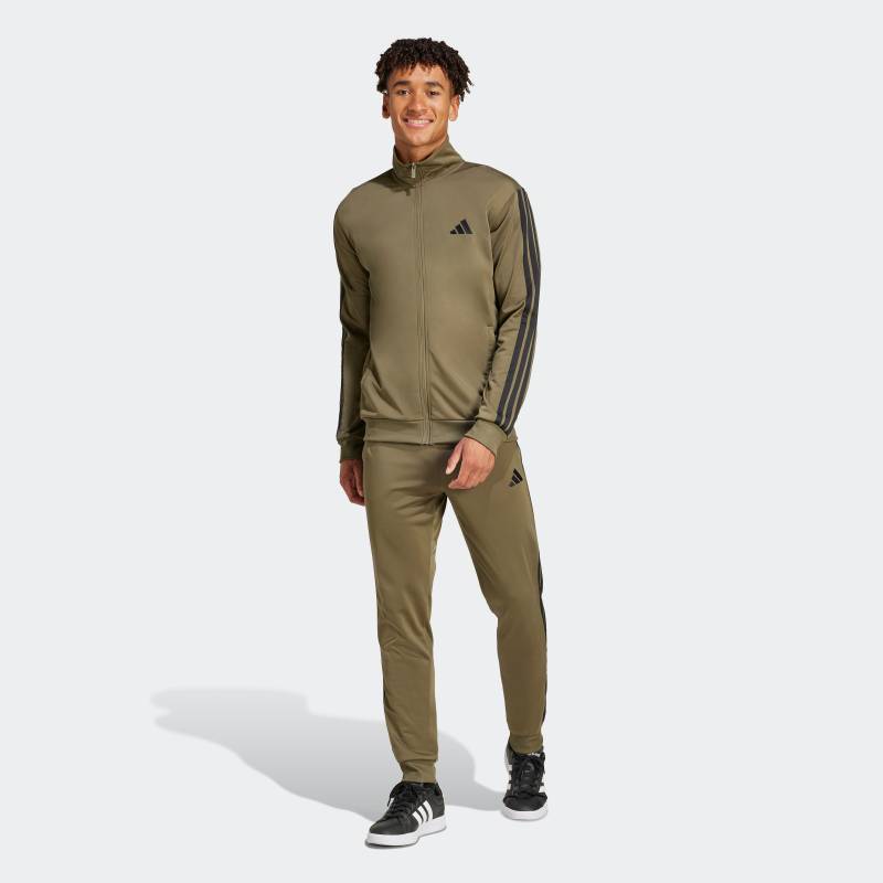 adidas Sportswear Trainingsanzug »M 3S TR TT TS«, (2 tlg.), Basic 3-Streifen Tricot von adidas Sportswear