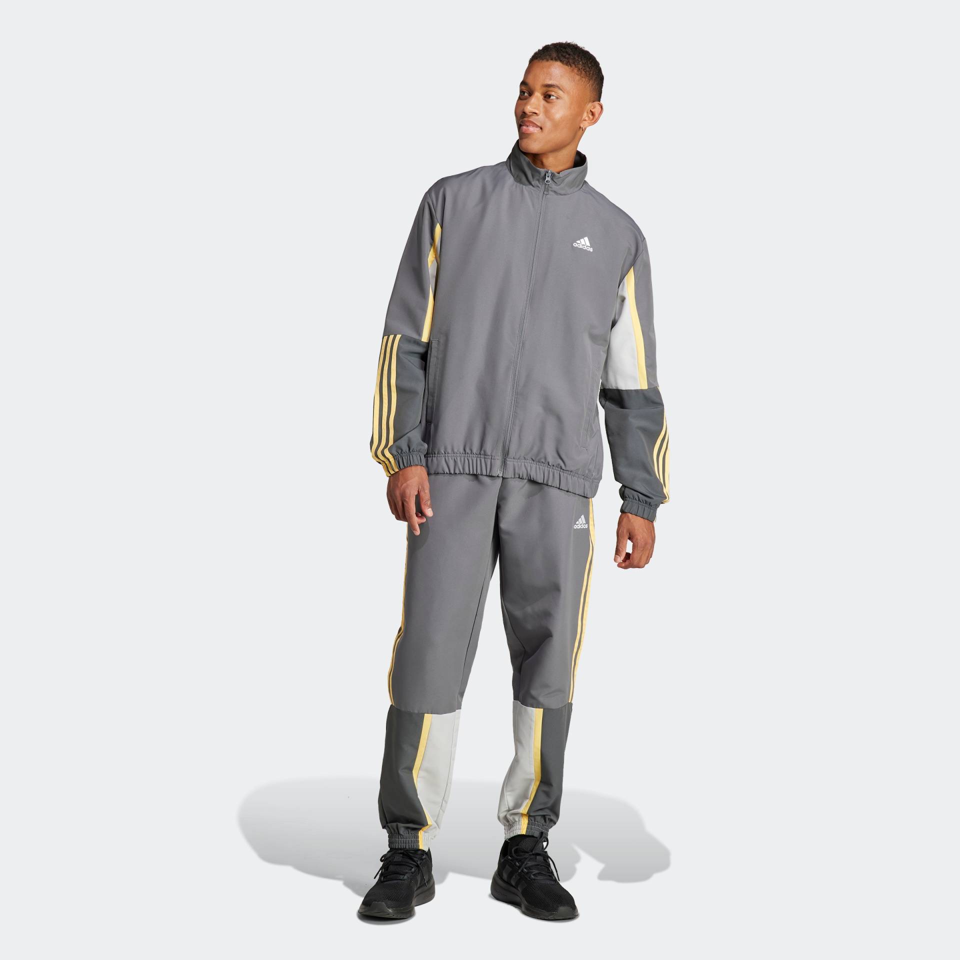 adidas Sportswear Trainingsanzug »M CB 3S TS«, (2 tlg.) von adidas Sportswear