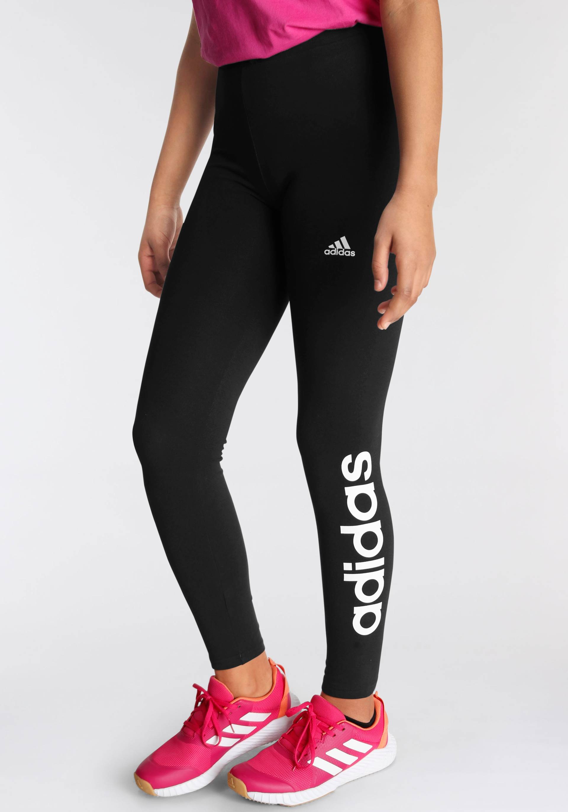 adidas Sportswear Leggings »ESSENTIALS LINEAR LOGO COTTON«, (1 tlg.) von adidas Sportswear