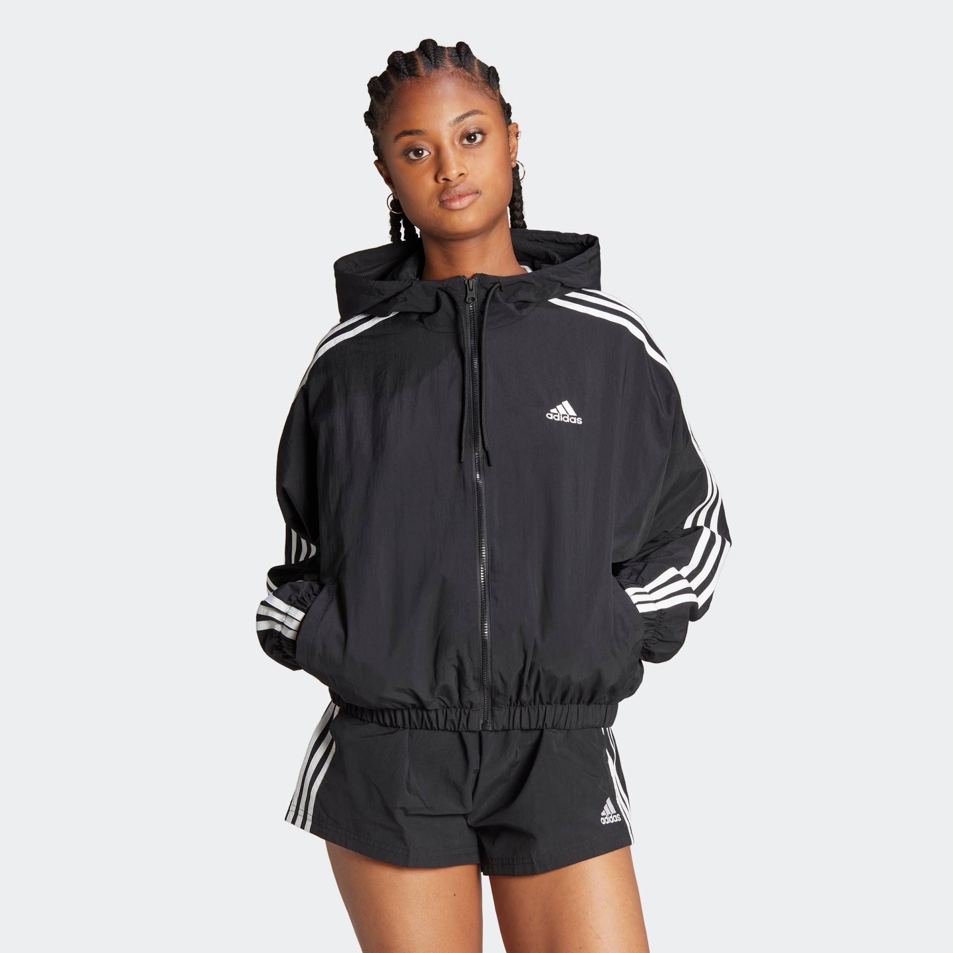 adidas Sportswear Windbreaker »ESSENTIALS 3-STREIFEN WOVEN« von adidas Sportswear