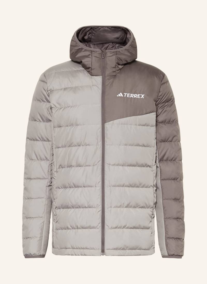 Adidas Terrex Daunenjacke grau von adidas Terrex