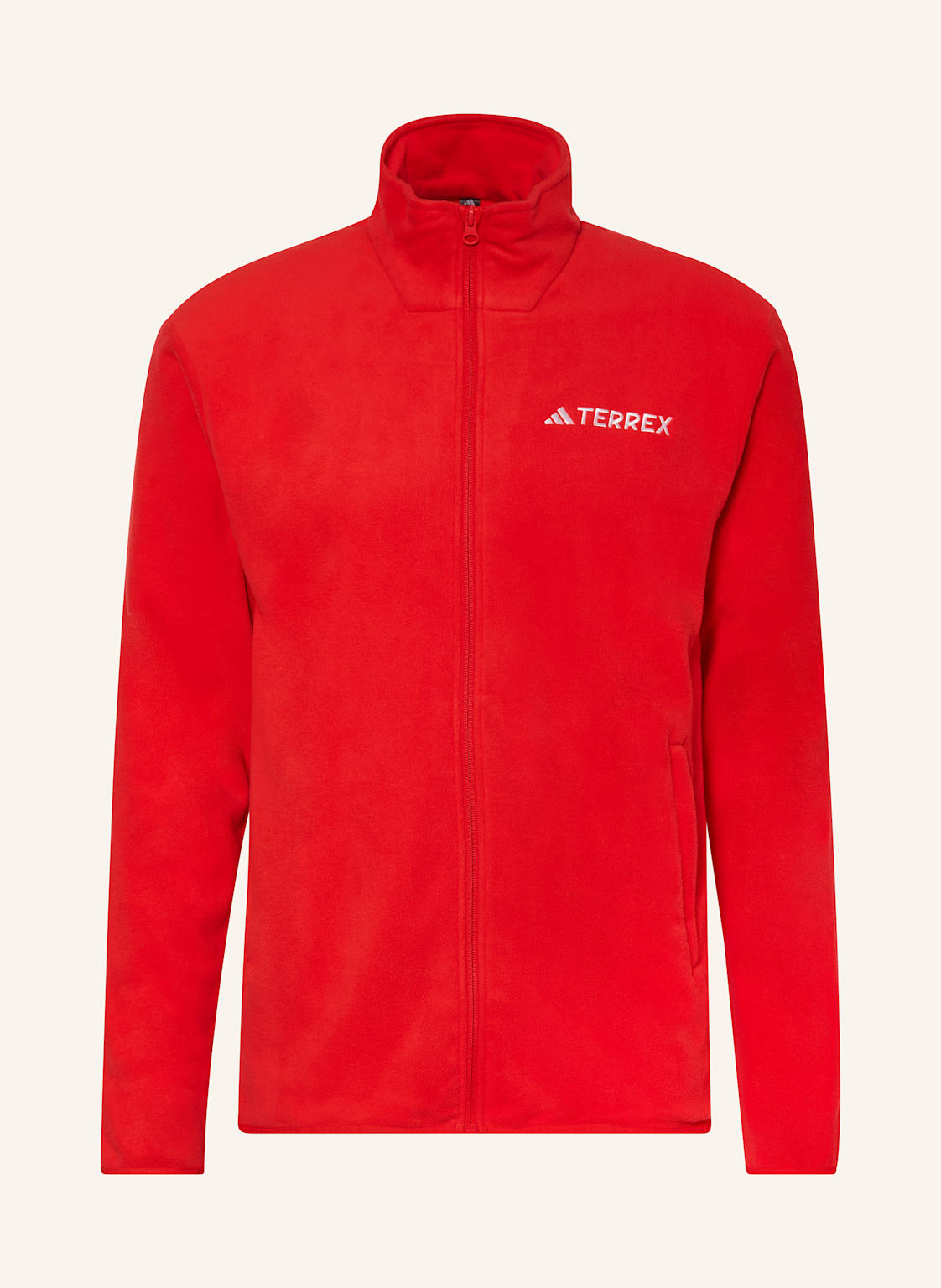 Adidas Terrex Fleecejacke Essential rot von adidas Terrex