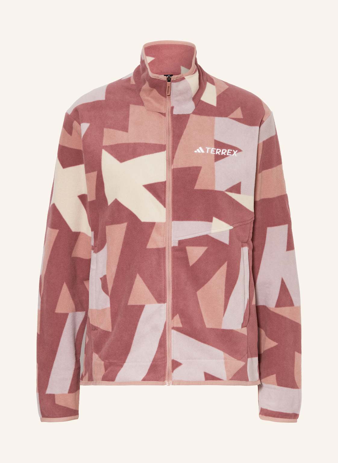 Adidas Terrex Fleecejacke Mt Aop Fz Fl lila Adidas Terrex Fleecejacke Mt Aop Fz Fl lila von adidas Terrex