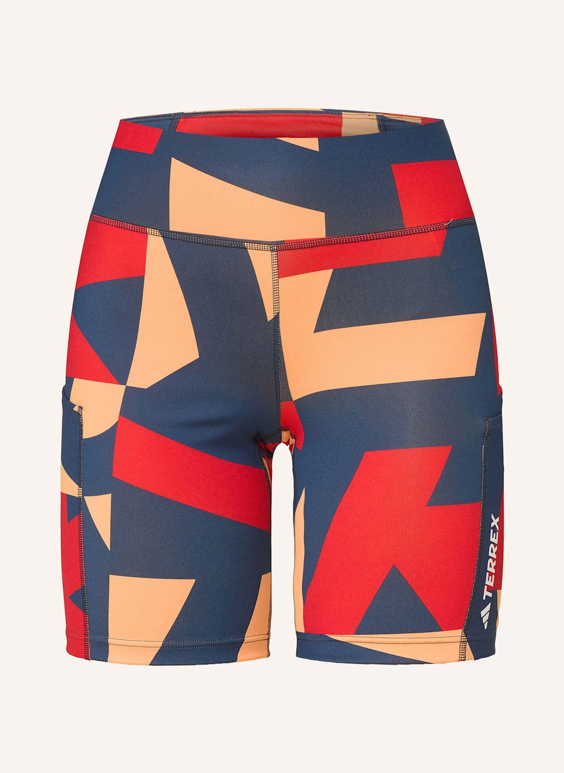 Adidas Terrex Leggings Multi 8in rot von adidas Terrex