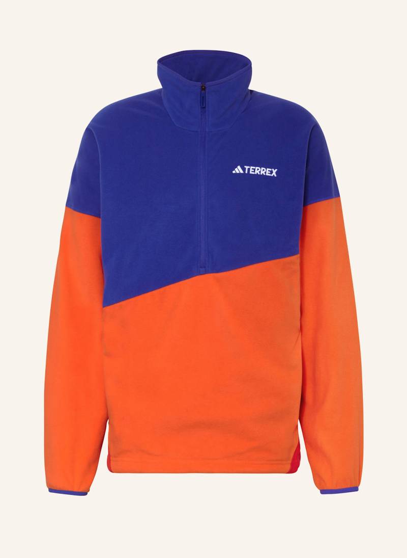 Adidas Terrex Midlayer Fl Anorak orange von adidas Terrex