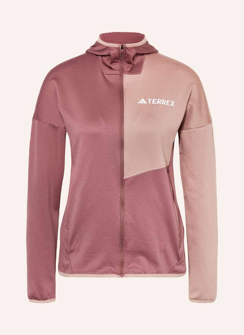 Adidas Terrex Midlayer-Jacke Terrex Xperior Light Fleece lila von adidas Terrex