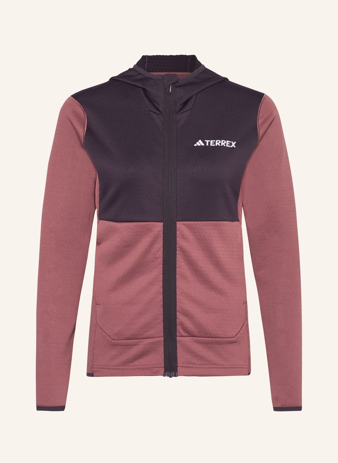 Adidas Terrex Midlayer-Jacke Terrex Xperior Light lila von adidas Terrex