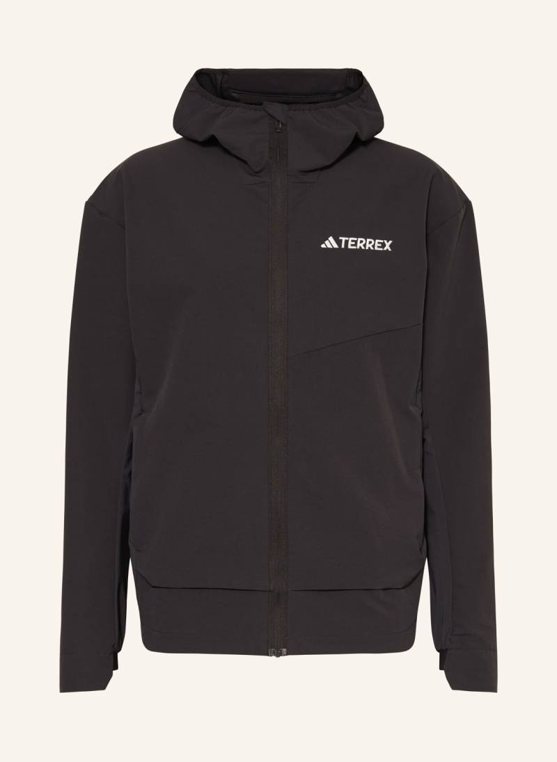 Adidas Terrex Midlayer-Jacke schwarz von adidas Terrex