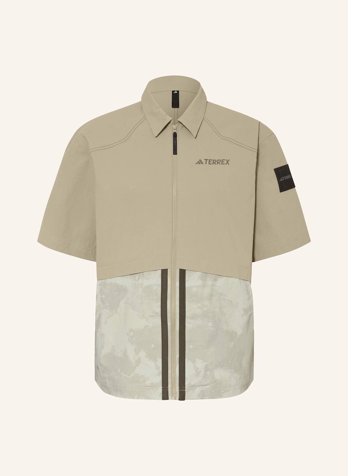 Adidas Terrex Outdoor-Hemd Nat Geo Wind.Rdy beige von adidas Terrex