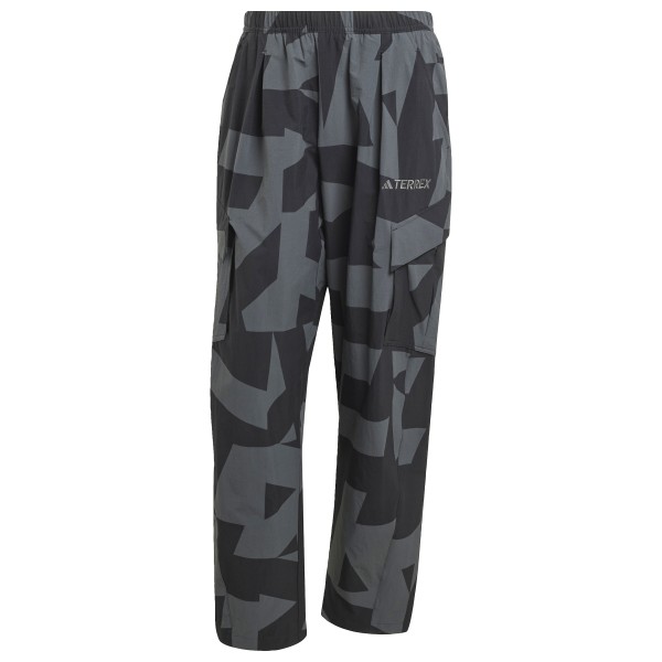 adidas Terrex - Cargo AOP Pants - Trainingshose Gr L - Regular grau von adidas Terrex