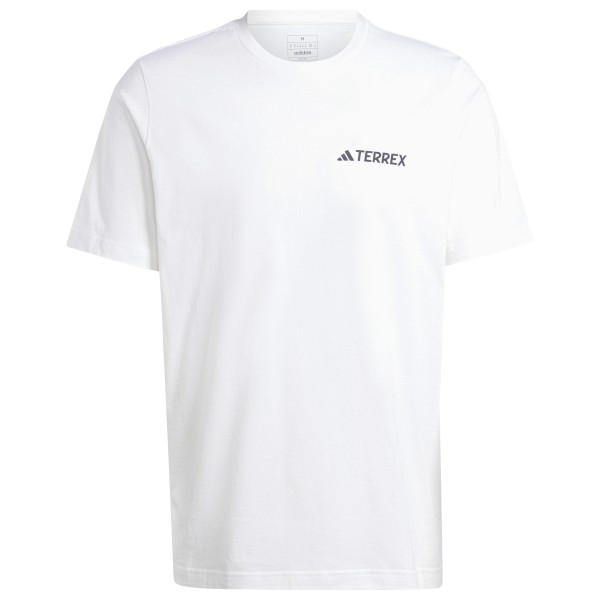 adidas Terrex - Graphic Mountain T-Shirt - T-Shirt Gr L weiß adidas Terrex - Graphic Mountain T-Shirt - T-Shirt Gr L weiß von adidas Terrex