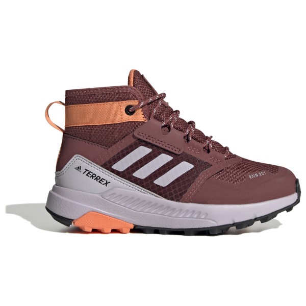 adidas Terrex - Kid's Terrex Trailmaker Mid Rain Ready - Multisportschuhe Gr 1 braun/lila von adidas Terrex