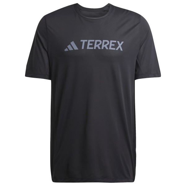 adidas Terrex - Multi ClimaCool Logo Tech T-Shirt - Funktionsshirt Gr S grau/schwarz adidas Terrex - Multi ClimaCool Logo Tech T-Shirt - Funktionsshirt Gr S grau/schwarz von adidas Terrex