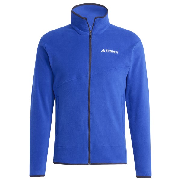 adidas Terrex - Multi Full Zip Fleece - Fleecejacke Gr S blau von adidas Terrex