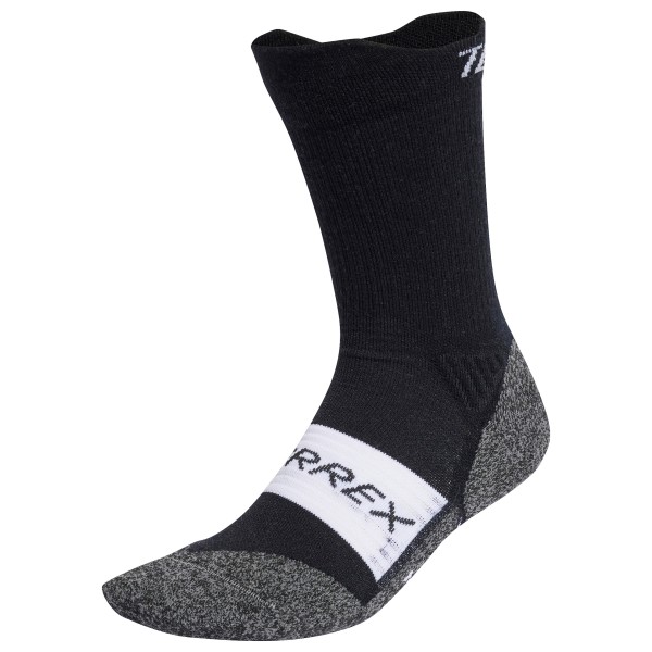 adidas Terrex - Terrex Cold.RDY Crew Wool Socks - Wandersocken Gr L - EU: 43-45 schwarz von adidas Terrex