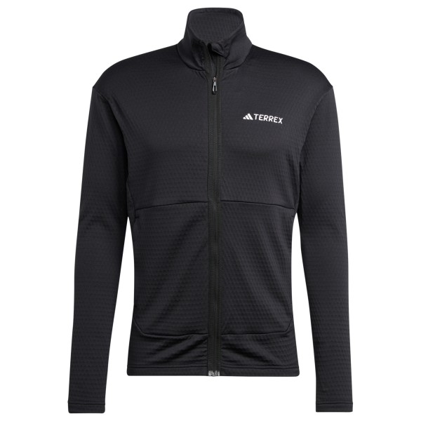 adidas Terrex - Terrex Multi Light Fleece Full Zip Jacket - Fleecejacke Gr M schwarz von adidas Terrex