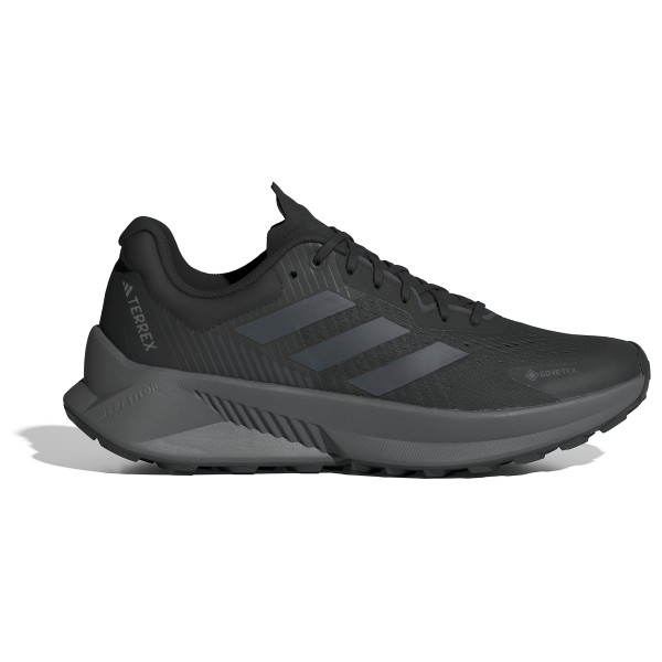 adidas Terrex - Terrex Soulstride Flow GTX - Trailrunningschuhe Gr 10 grau von adidas Terrex