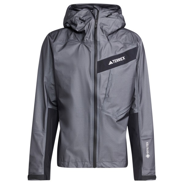 adidas Terrex - Terrex Techrock Light GORE-TEX Active Jacket - Regenjacke Gr L;M;S;XL;XXL grau von adidas Terrex