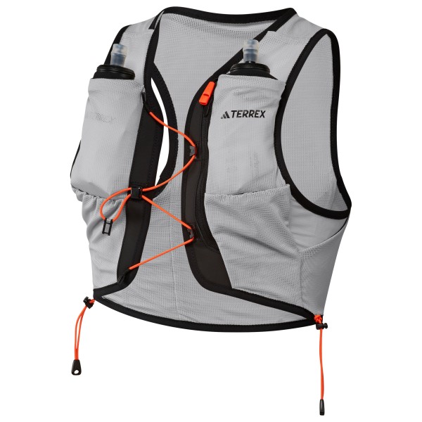 adidas Terrex - Terrex Trail Running Vest 5L - Trailrunningrucksack Gr 5 l - L grau von adidas Terrex