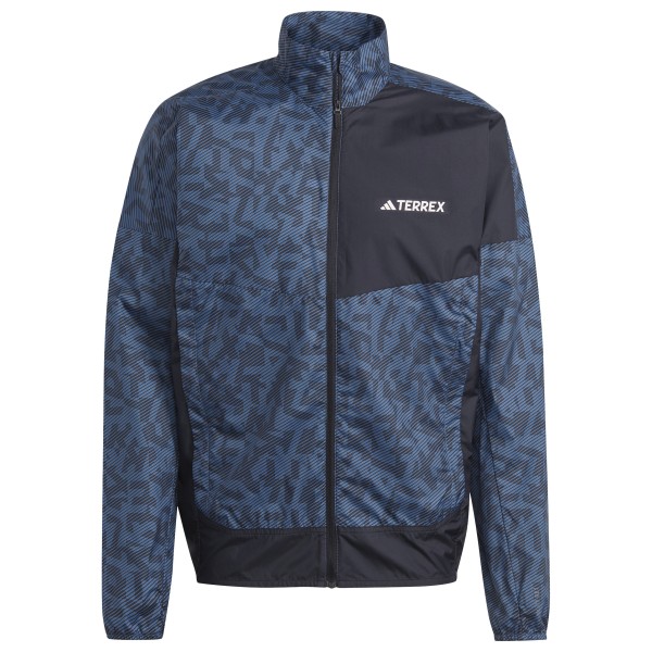 adidas Terrex - Terrex Trail Wind Jacket - Laufjacke Gr L;M;S;XL blau;grau von adidas Terrex