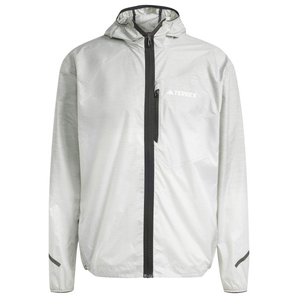 adidas Terrex - Terrex Xperior Light Windwave Jacket - Laufjacke Gr L grau/weiß von adidas Terrex