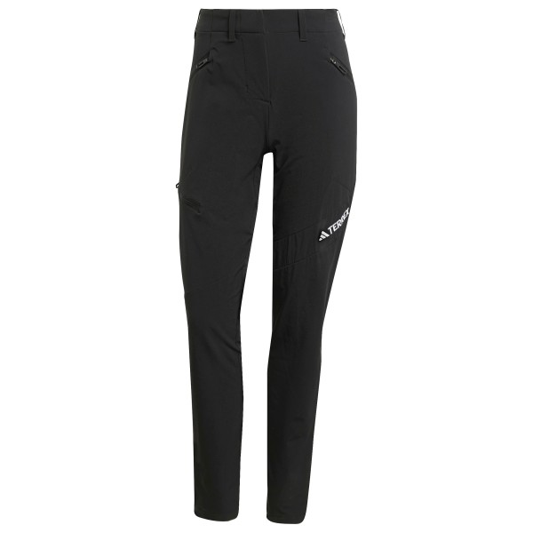 adidas Terrex - Women's Techrock Brushed Softshell Pants - Softshellhose Gr 36 schwarz von adidas Terrex