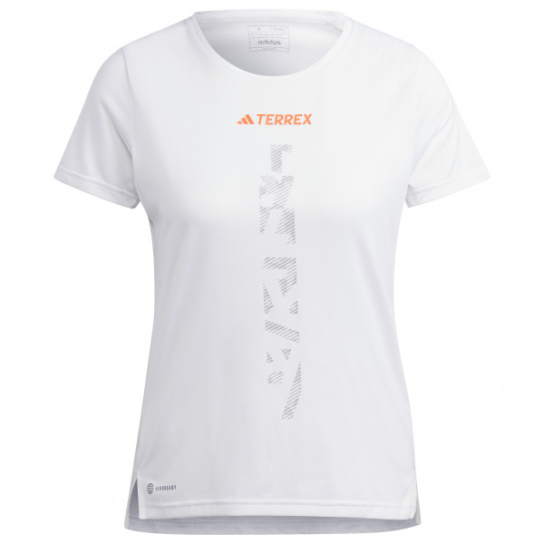 adidas Terrex - Women's Terrex Agravic Shirt - Laufshirt Gr M weiß von adidas Terrex