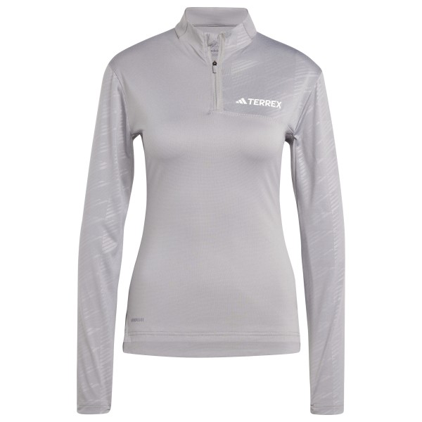 adidas Terrex - Women's Terrex MT Half Zip L/S - Longsleeve Gr XS grau von adidas Terrex