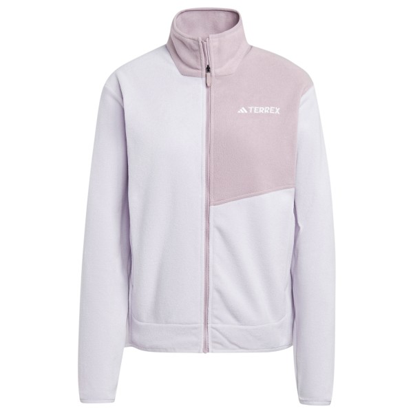 adidas Terrex - Women's Terrex Multi Full Zip Fleece Jacket - Fleecejacke Gr L weiß von adidas Terrex