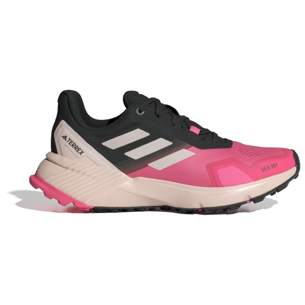 adidas Terrex - Women's Terrex Soulstride RAIN.RDY - Trailrunningschuhe Gr 4 rosa von adidas Terrex