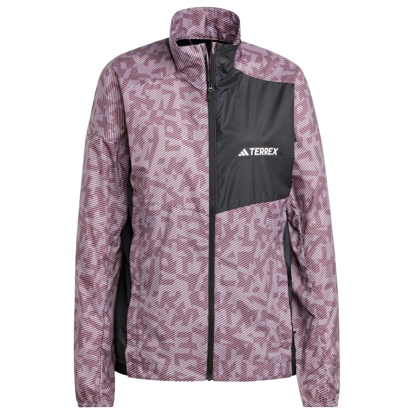 adidas Terrex - Women's Terrex Trail Wind Jacket - Laufjacke Gr L;M;S;XL;XS grau;rosa von adidas Terrex