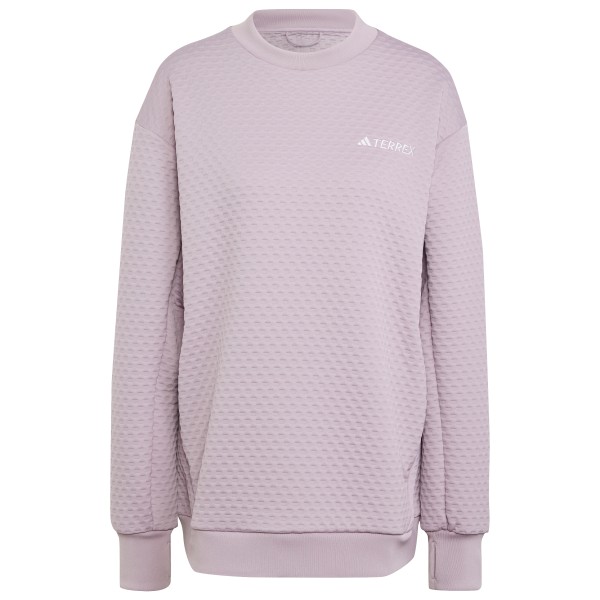 adidas Terrex - Women's Terrex Xploric Crew Neck Sweater - Fleecepullover Gr XS lila von adidas Terrex